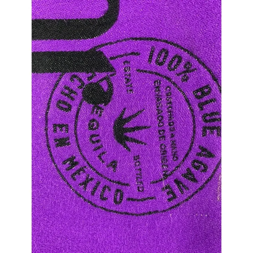 El‎ Jimador Tequila Memorabilia Frayed End Purple Scarf Orlando City MLS